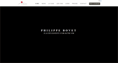 Desktop Screenshot of philippebovet.ch